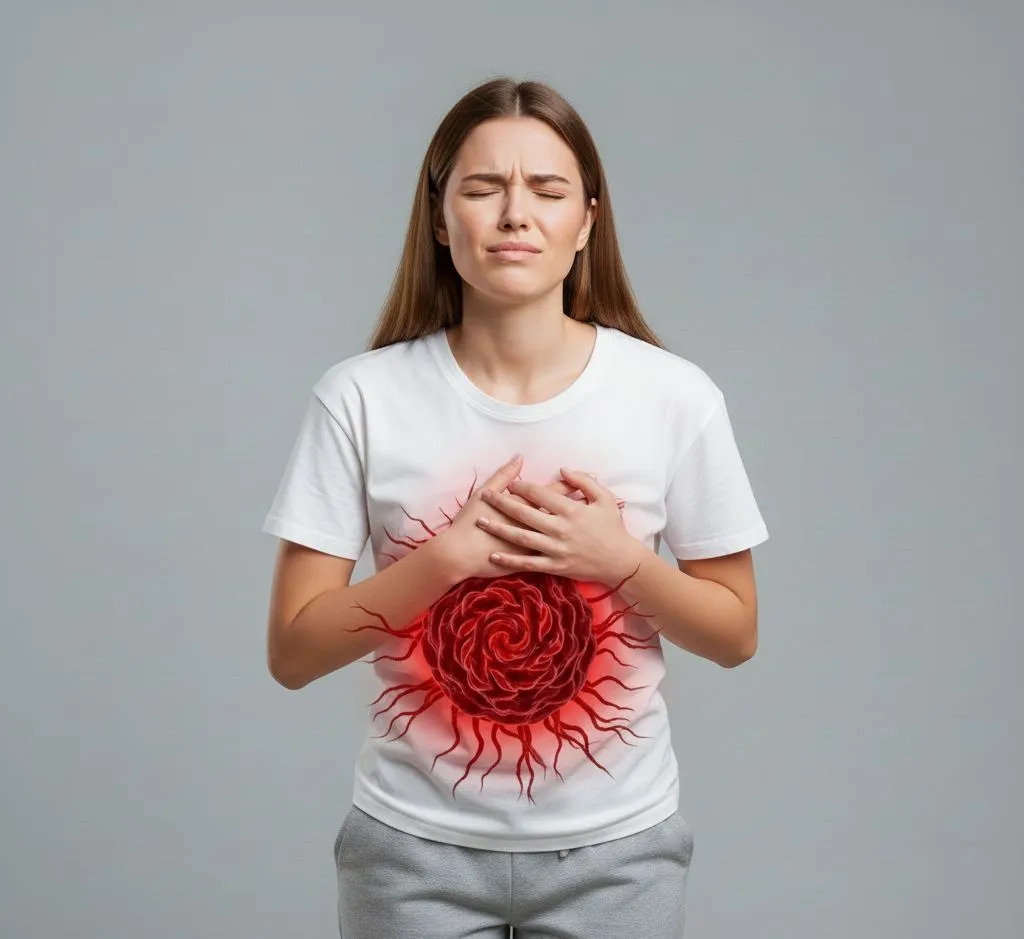 В жінки болить серце