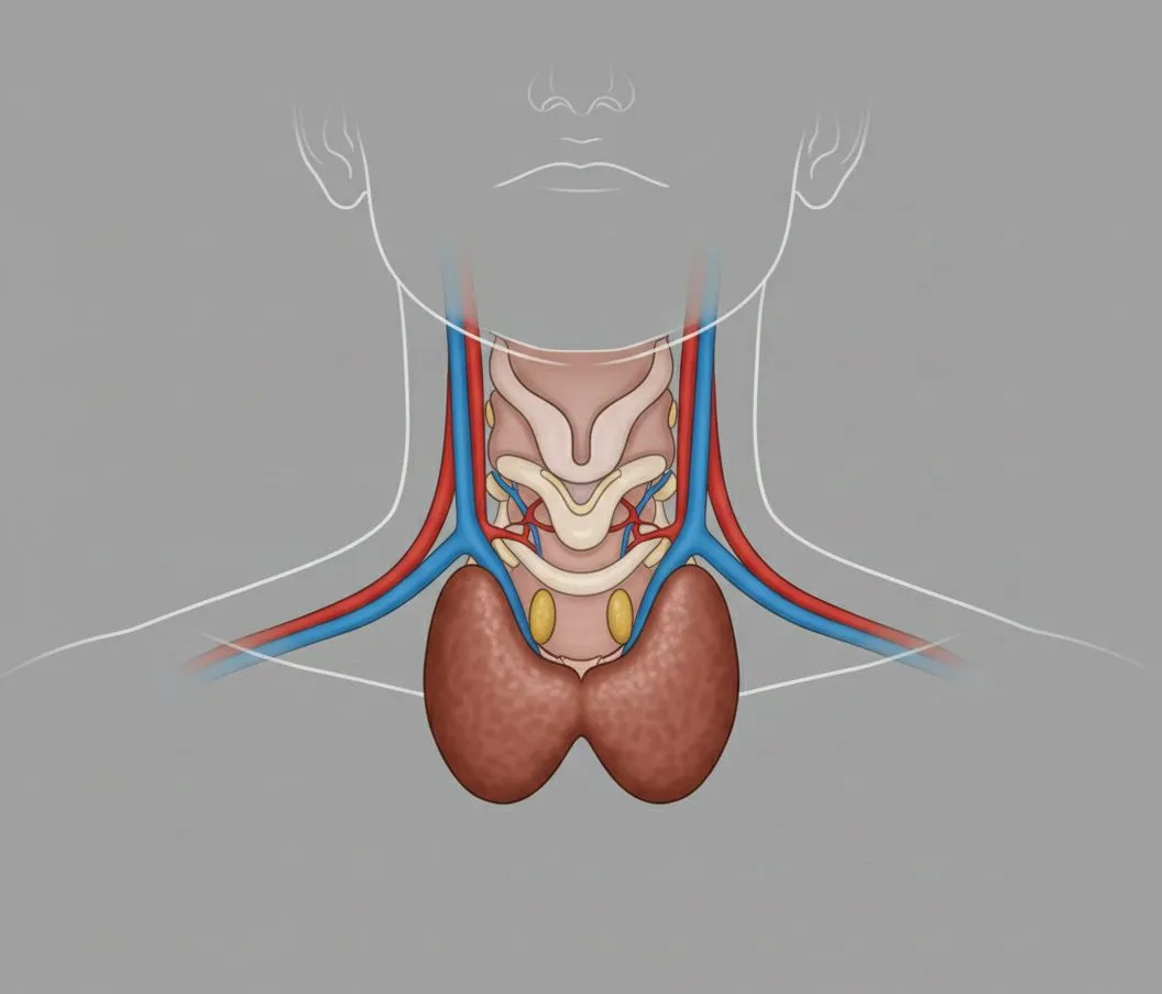 Ілюстрація щитоподібної залози