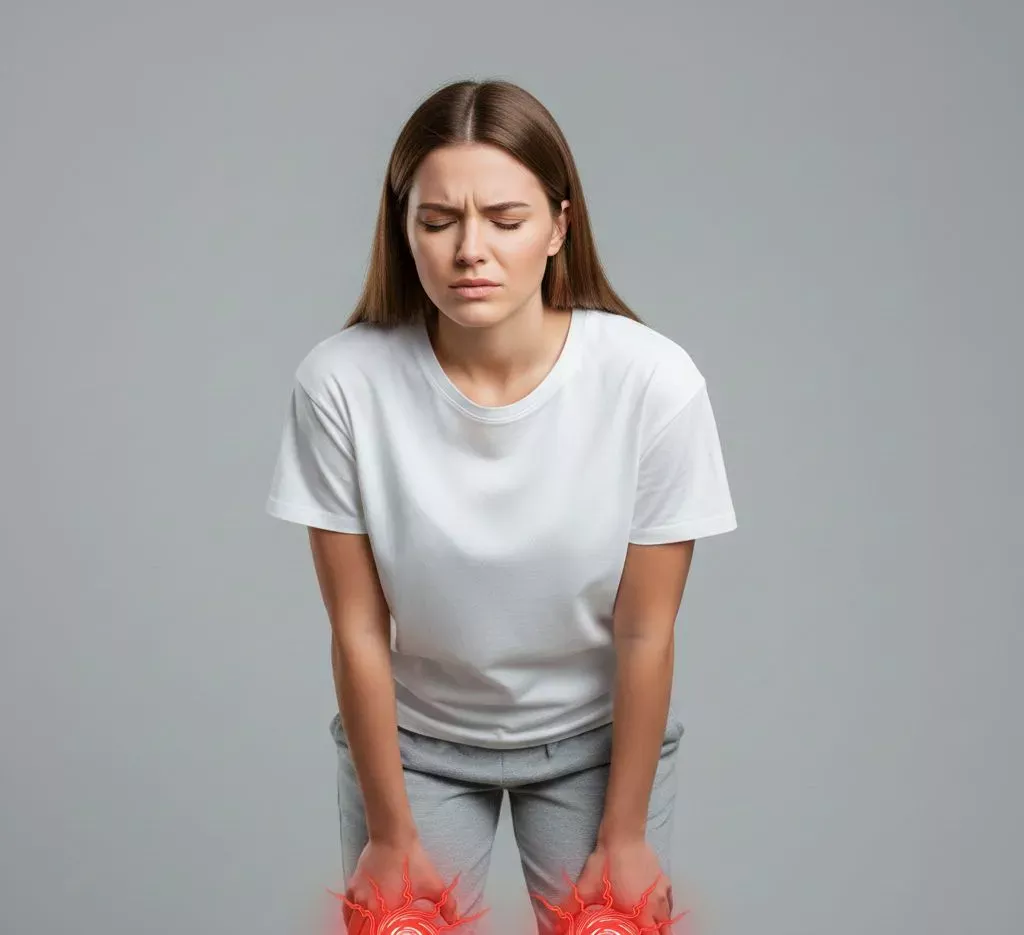 Жінку болять колінні суглоби