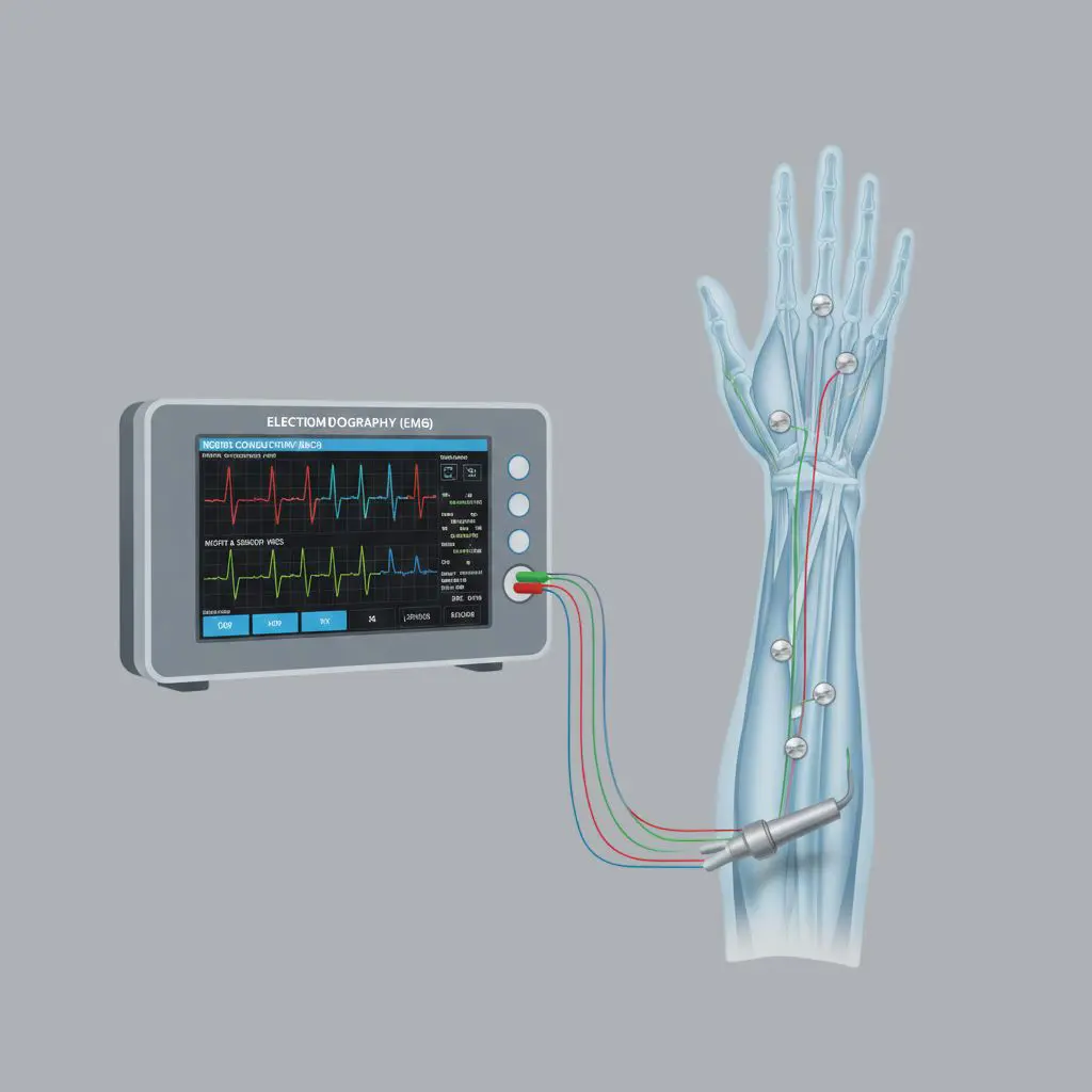 Електронейроміографія верхніх кінцівок